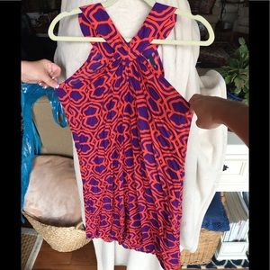 Escapada Gameday Isabella Dress Orange/Coral